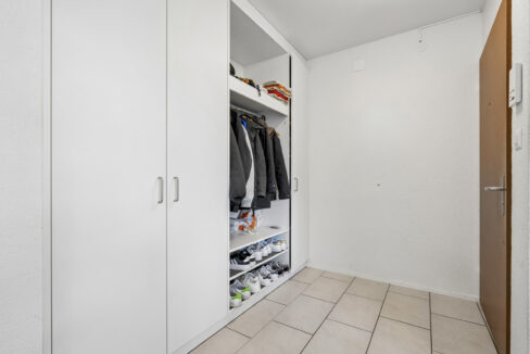 Viel Stauraum im Eingangsbereich