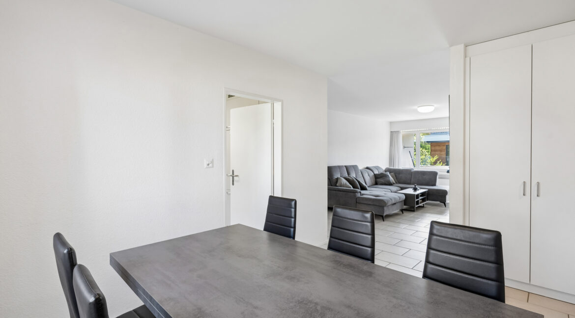 Essbereich angrenzend an Küche