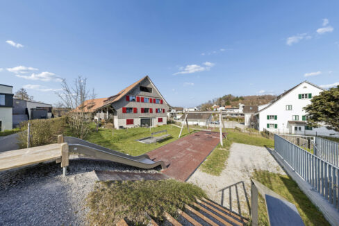 Familienfreundliches Wohnquartier mit Spielplatz