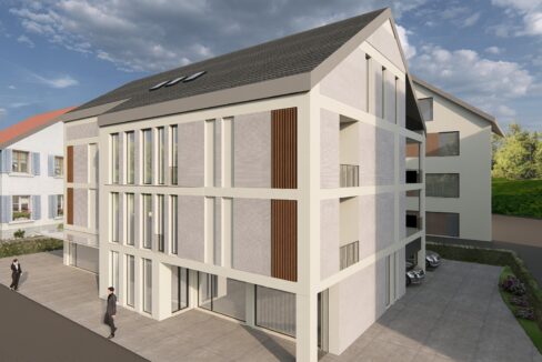Gewerbe Neubauprojekt Living, Hinwil (1)