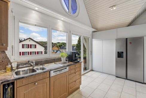 Direkter Zugang zum Küchenbalkon