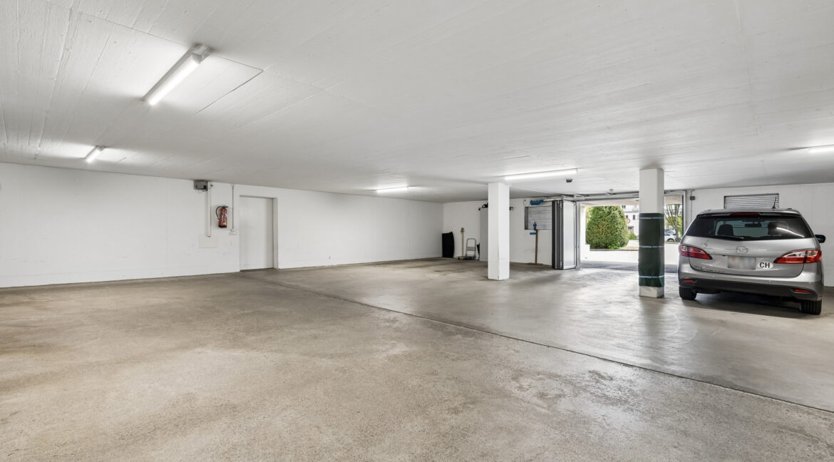 Komfortables Parkieren direkt im Haus