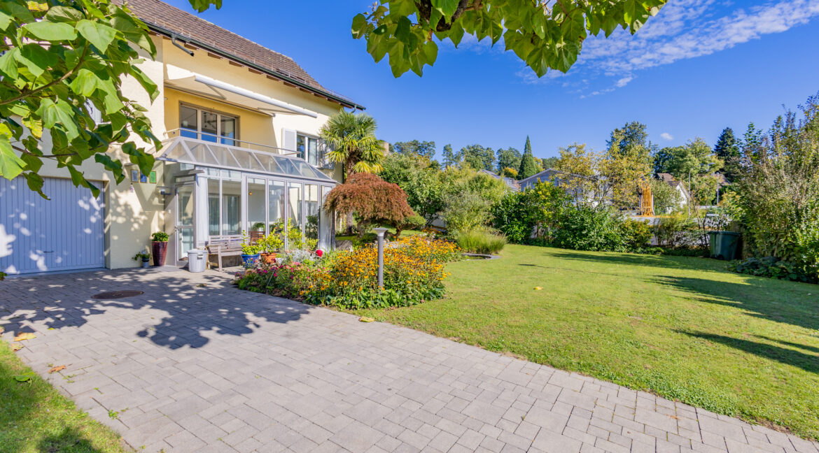 Parkähnlicher Garten mit hoher Privatspäre