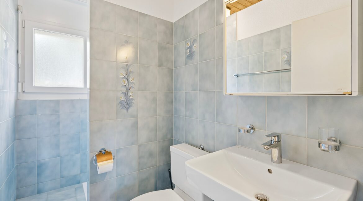 4.5 Zimmer Dachwohnung - Nasszelle mit Dusche