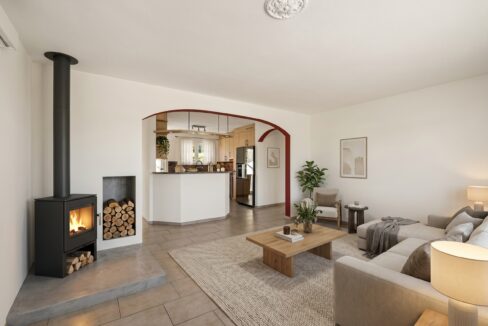 5.5 Zimmer Gartenwohnung - Wohnzimmer Möblierungsvorschlag