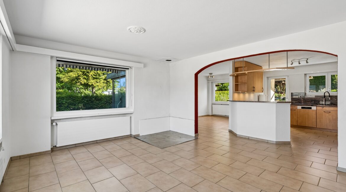 5.5 Zimmer Gartenwohnung - Wohnen-Essen-Kochen