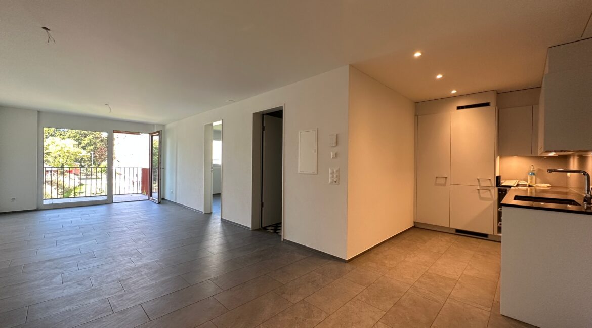 Wohnzimmer mit Küche