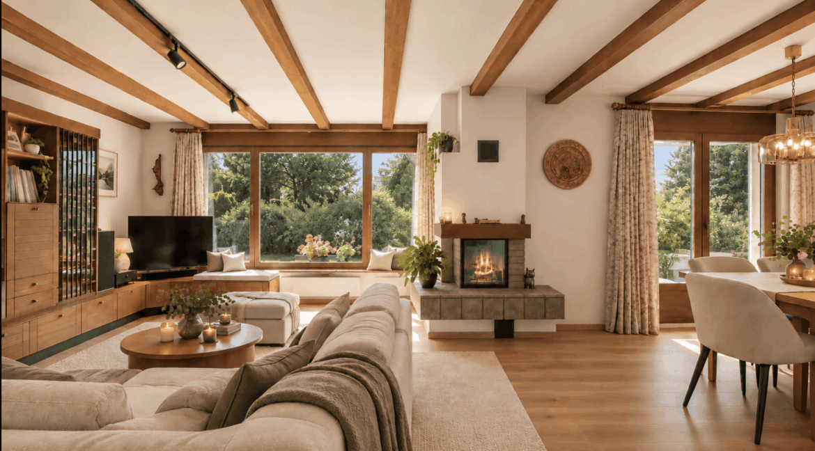Wohnbereich, Renovationsbeispiel